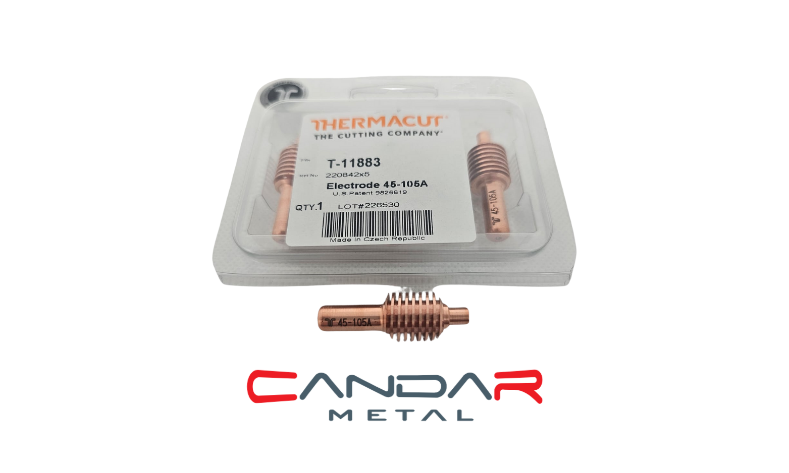 220842 - 45-105 Amper Elektrode